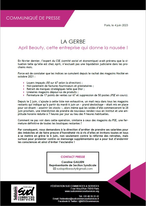 CDP April 04/06/2023