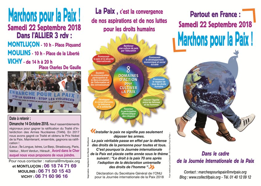 MarchonsPourLaPaix22Septembre2018